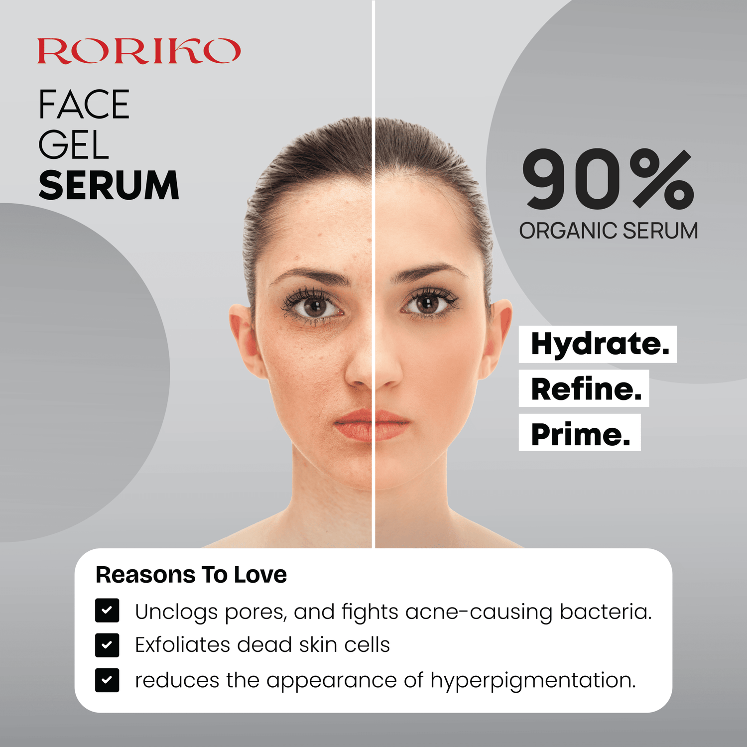 RORIKO Face Gel Serum - RorikoConnect