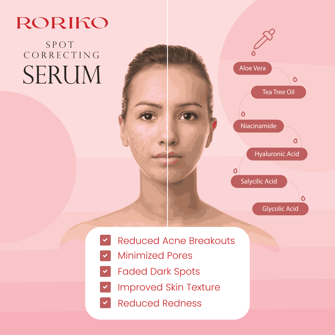 spot correct serum